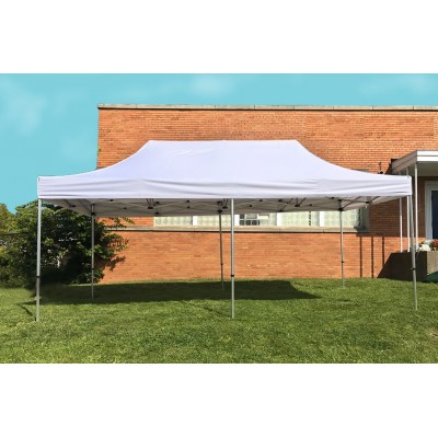 Party Tents Direct 10x20 40mm Speedy Pop Up Instant Canopy Tent, White   